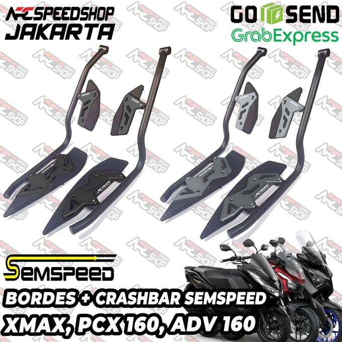 Karpet Panel Bordes Floorboard Boardes Pijakan Injekan Kaki Crashbar Crash Bar Bracket Braket Foglam