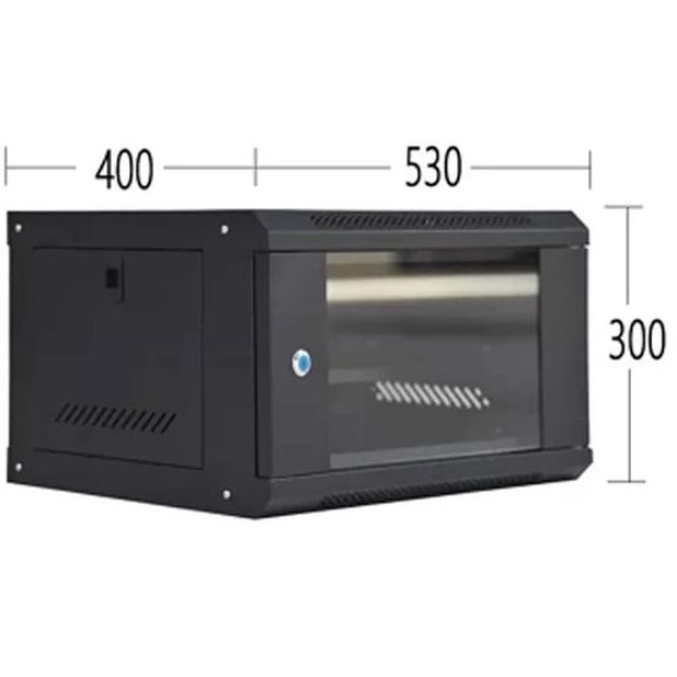 CO Rack Server 6U Wallmount Cabinet - Rak Lemari Server 6 U CLOSE RAK