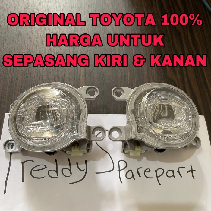 Foglamp Fog Lamp Lampu Kabut LED Toyota Yaris GR Sport Facelift