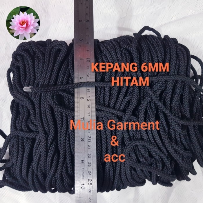 

TALI KUR KEPANG 6MM ISI 1 KG BAHAN POLYESTER