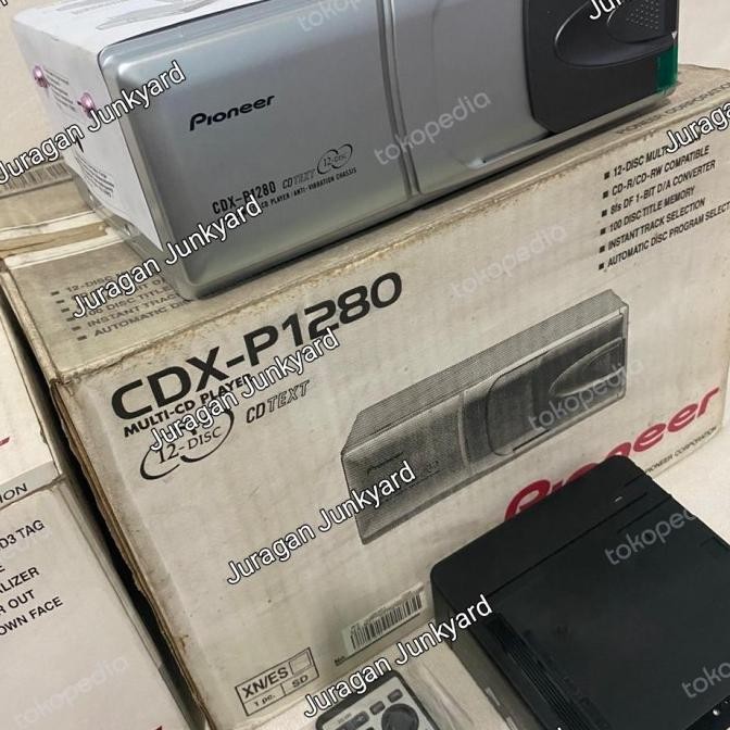 Miliki Head Unit Pioneer Fh - P5000Mp + Cd Changer Pioneer Cdx - P1280