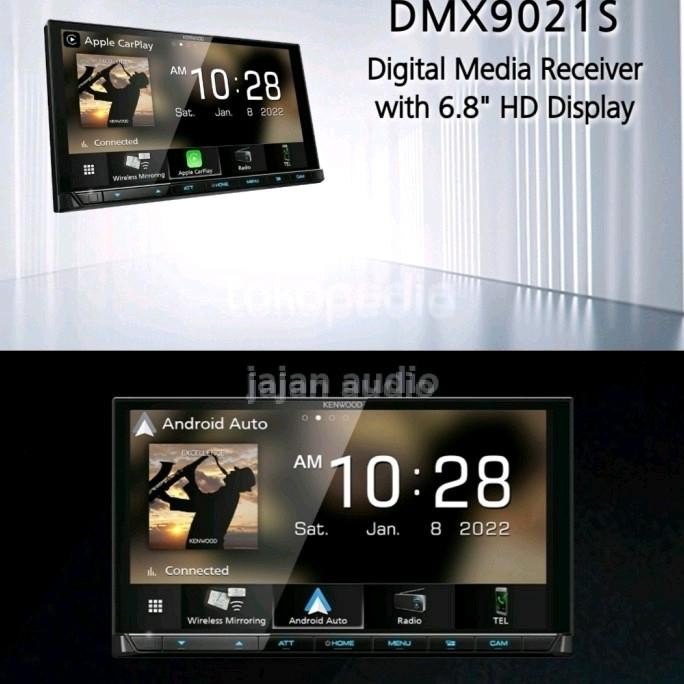 Diskon Kenwood Dmx 9021S 9021 Dmx9021S Wireless Hires Apple Carplay Head Unit