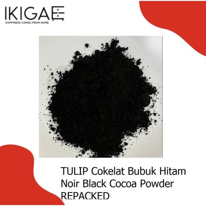 

TULIP NOIR BLACK COCOA POWDER/ COKELAT BUBUK HITAM REPACKED