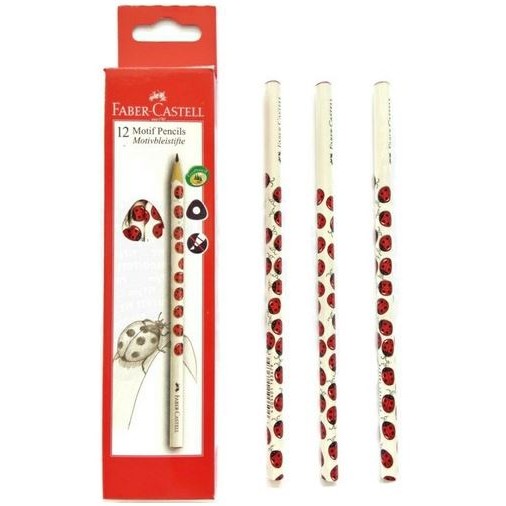 

Gramedia Pettarani - Faber Castell - Pensil Motif Lady Bugs/Pcs 118367