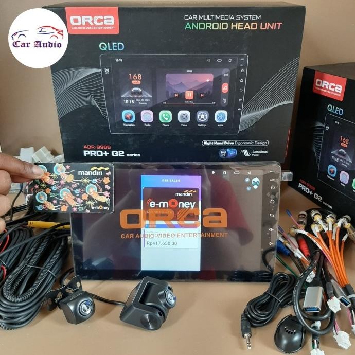 Spesial Head Unit Android 10 Inch Orca Pro+ Carplay Orca Adr 9988 Pro+ Oem