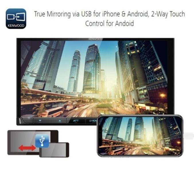 Spesial *Promo* Kenwood Ddx 8020S - Head Unit 7" Apple Carplay , Android Auto