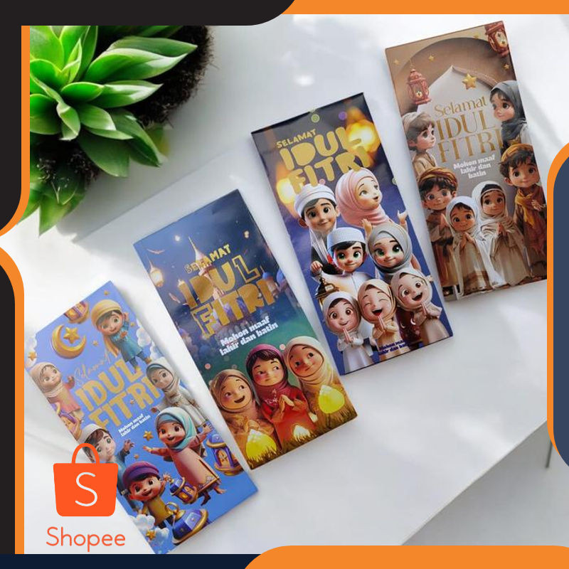 

Murah 20Pcs Amplop Lebaran Idul Fitri Terbaru 2025 Premium Ampau exlusive Angpau Hampers Kado Hadiah Hari Raya Idulfitri Rhamadan - MLA 1A Elegan