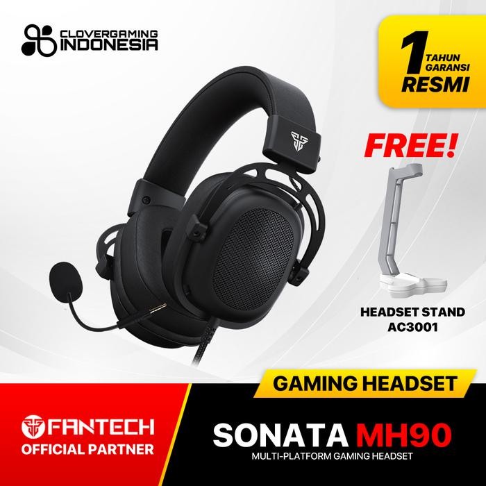 Fantech Sonata Mh90 Gaming Headset Multi Platform Mh-90 Mh 90
