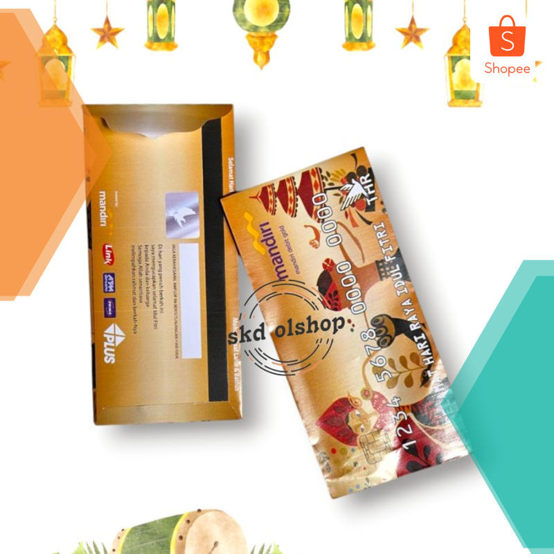 

Terlaris Amplop lebaran angpau lebaran ATM ukuran panjang 50 lembar mix gambar Elegan