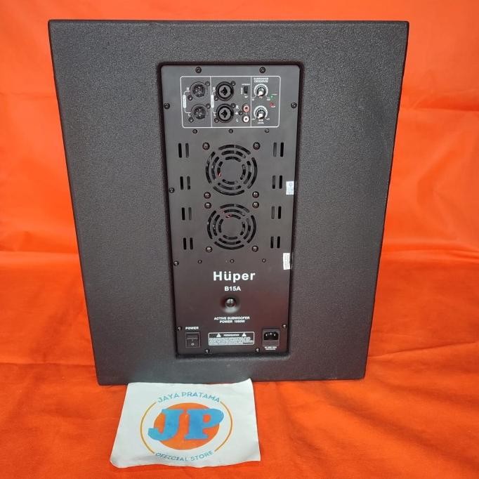 Huper B15A 15-Inch Subwoofer Aktif Original B-15A New Stok