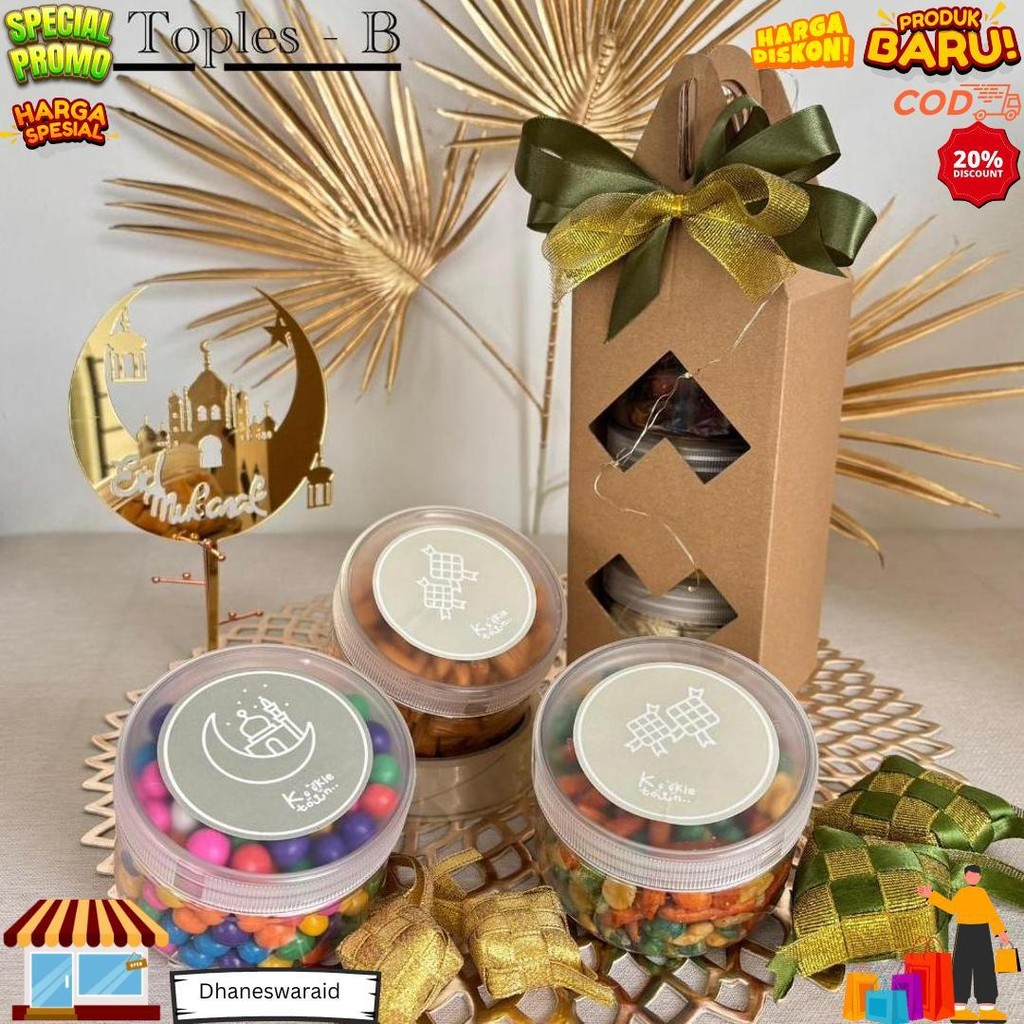 

Hampers Lebaran / Hampers Kue Kering / Gift Box Makanan / Parcel Lengkap Idul Fitri / Paket Kue Kering Murah / Hadiah Lebaran D Sale