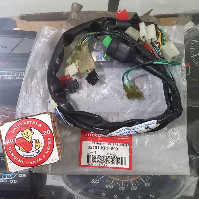 Kabel Body Atas Speedometer Karisma 125 D Original Ori 32101-KPH-880