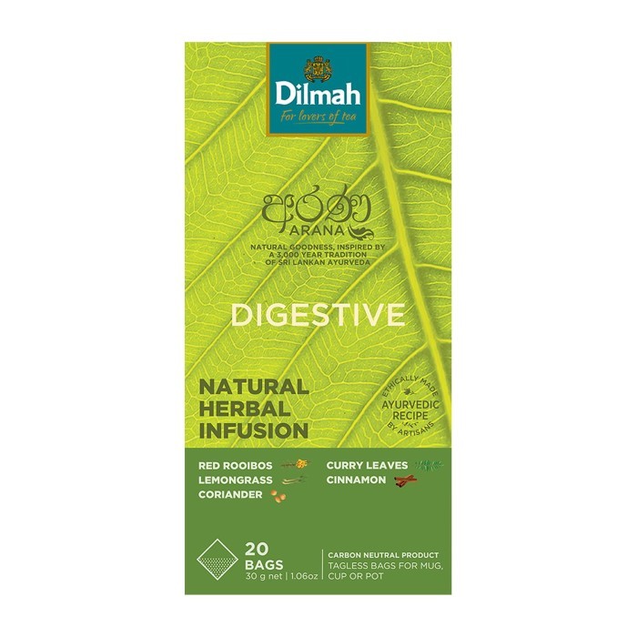 

Dilmah Arana Natural Herbal Tea - Digestive 20s