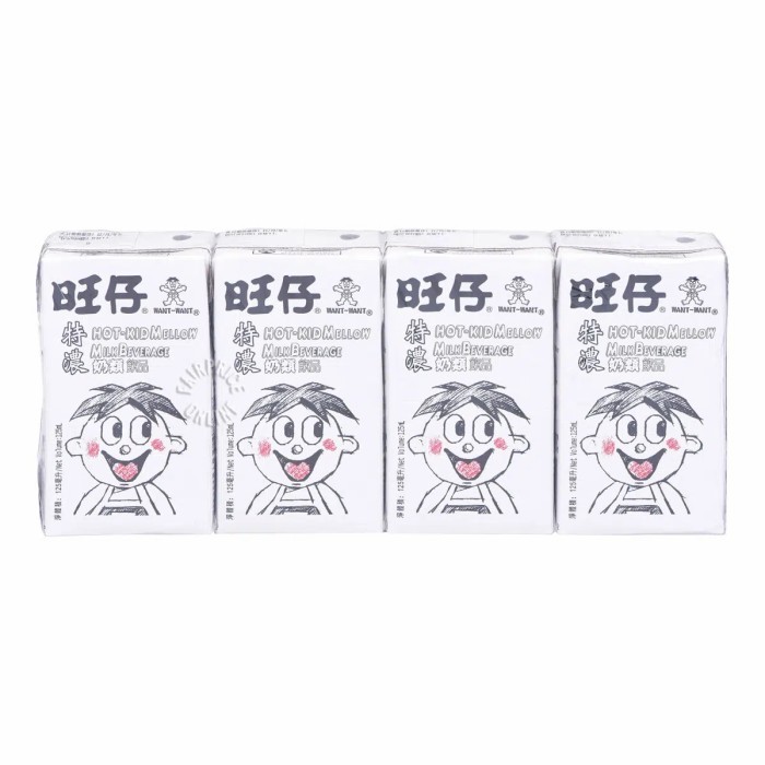 

Want Want Hot-Kid Milk Beverage - Mellow 4 x 125ml