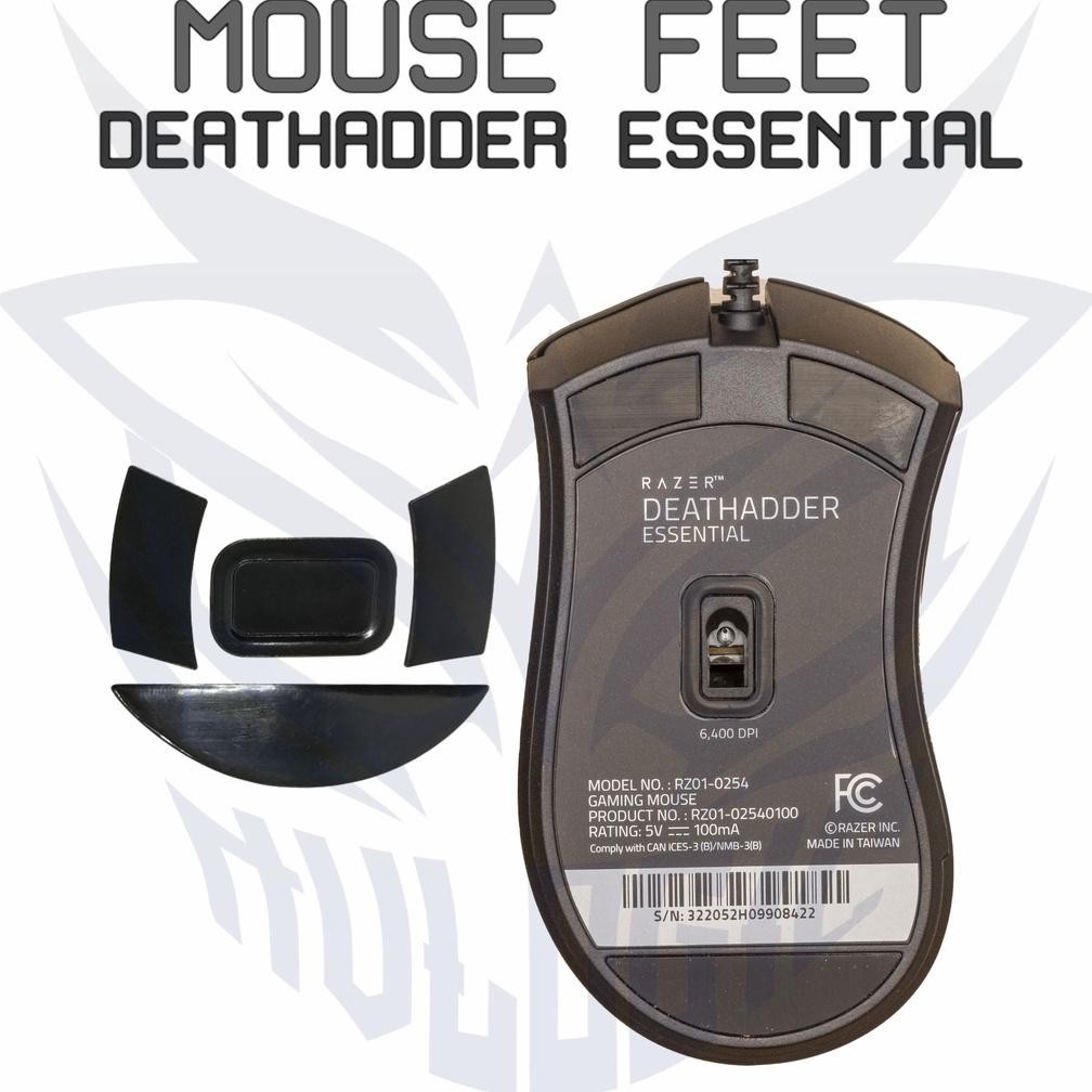 Mouse Feet Glide Razer Deathadder Essential - Mousefeet Skates Ptfe