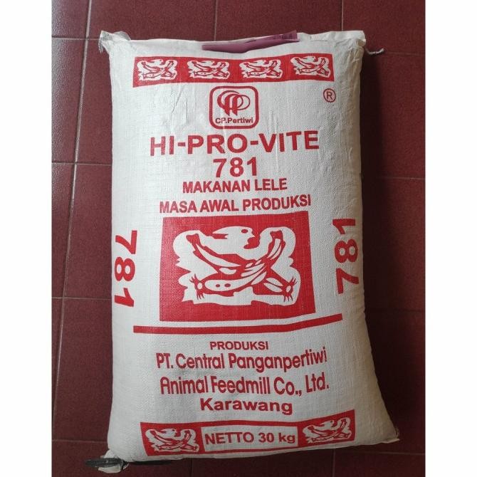 Pelet 781 Berat 30kg untuk Ikan Lele Nila Gurame