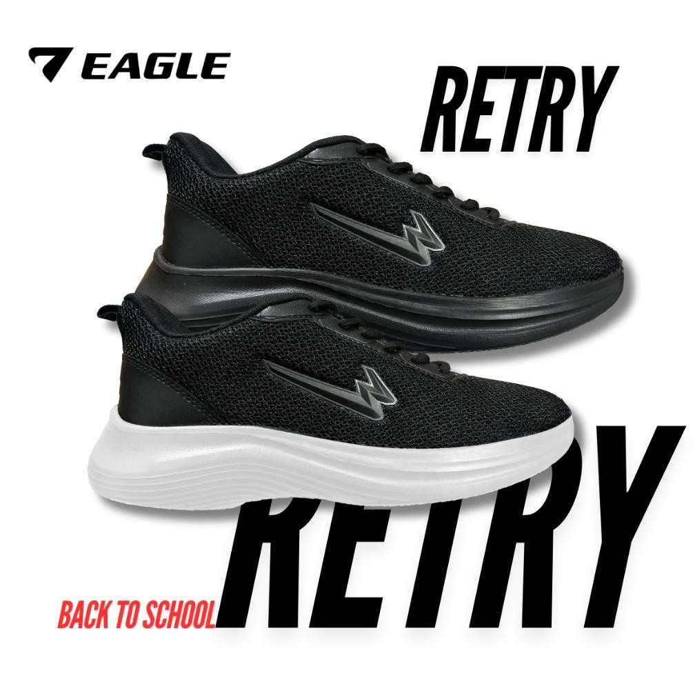 Ready Stock.. Sepatu Bts Sekolah Eagle Retry Pria Wanita Sepatu Lifestyle