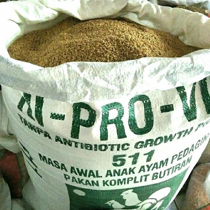 511 HI PROVITE MAKANAN AYAM/PAKAN AYAM/VOER AYAM/PUR AYAM 20 kg, 25 kg HARA