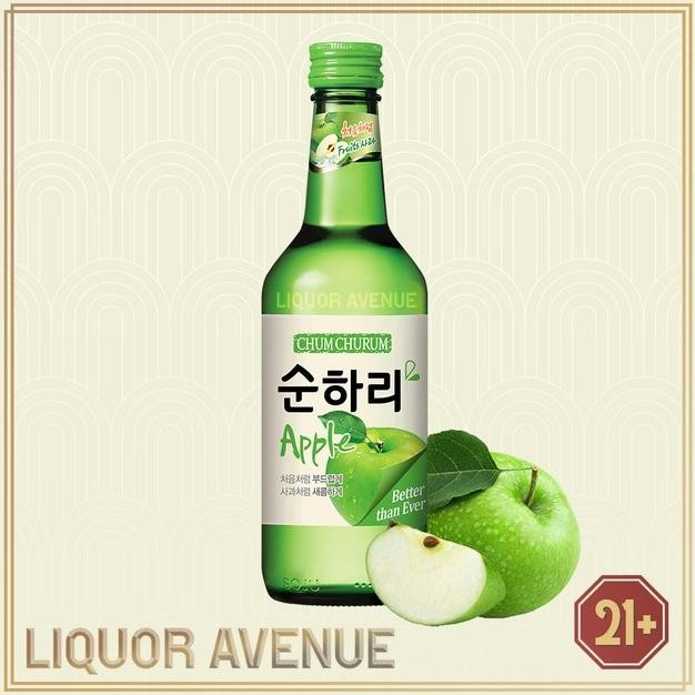

Produk Baru!! Lotte Chum Churum Apple Apel Korea Soju Import 360ml