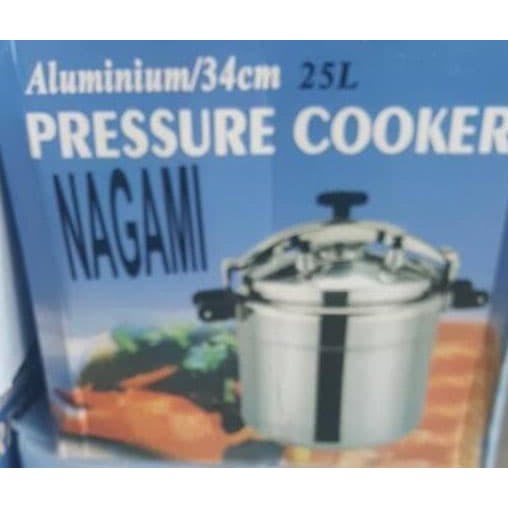

Produk Baru!! NAGAMI PANCI PRESTO PRESSURE COOKER 25 LITER (MIRIP GETRA C-32/C32)