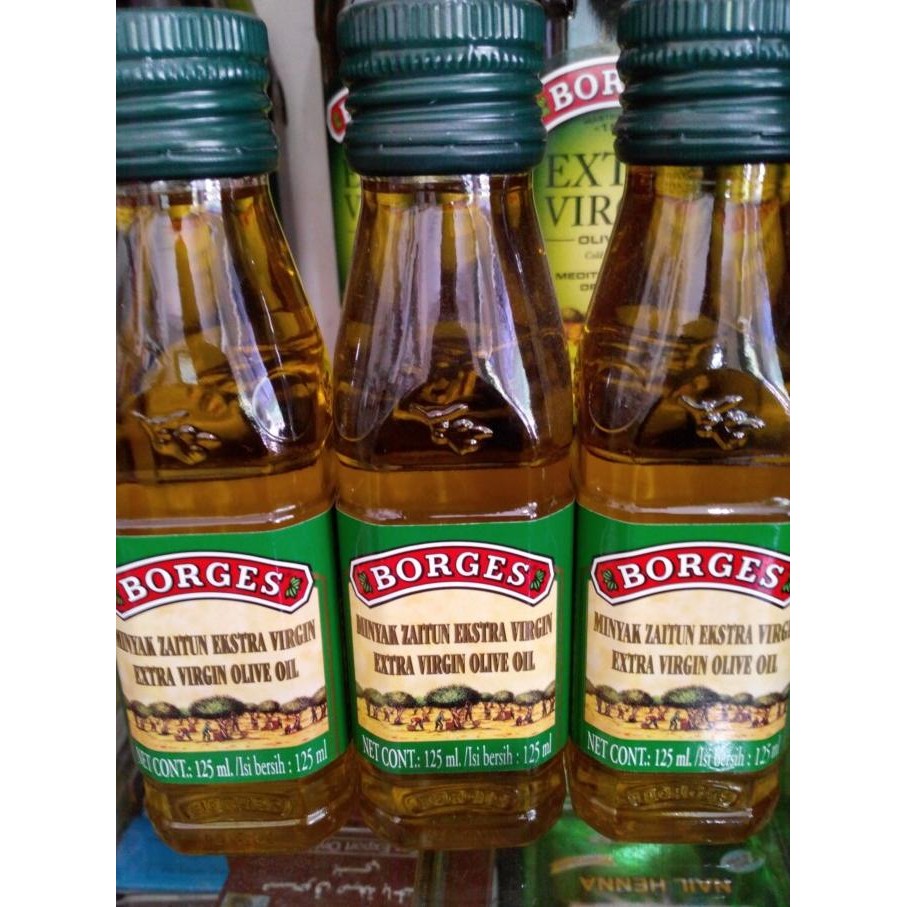 

$$$$] Minyak Zaitun Extra Virgin Olive Oil Borges 125ml
