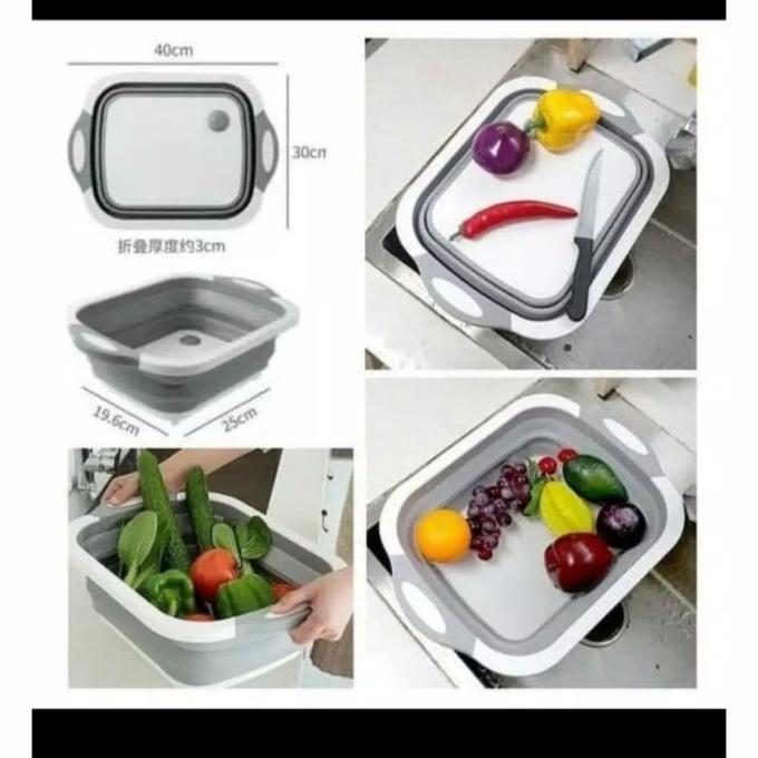 cusss order] Talenan Serbaguna Talenan Multifungsi | Talenan Lipat | Baskom Plastik