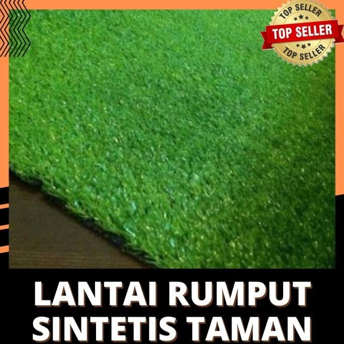 BARU LANTAI KARPET RUMPUT SINTETIS KETEBALAN 10 MM UNTUK DEKORASI TAMAN