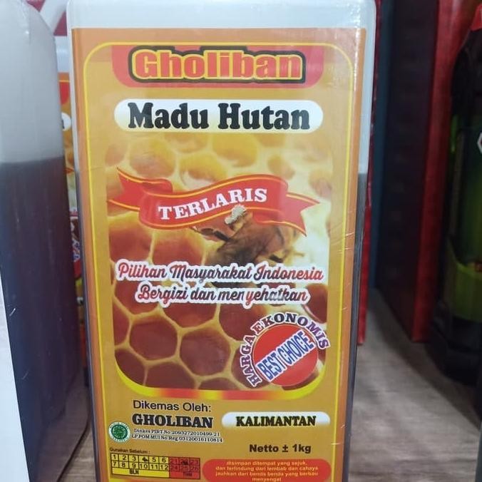 

+++++] Madu Hutan Kalimantan GHOLIBAN 1 Kg plus Bee Pollen dan Royal Jelly