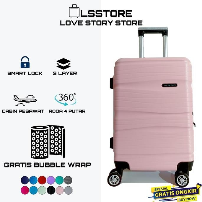 koper 20 inch koper fiber pria wanita koper size kabin cabin koper murah koper  kabin