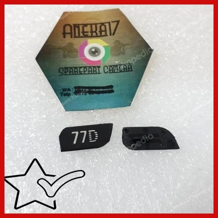 [WIN] LOGO EMBLEM KAMERA FOR CANON 77D
