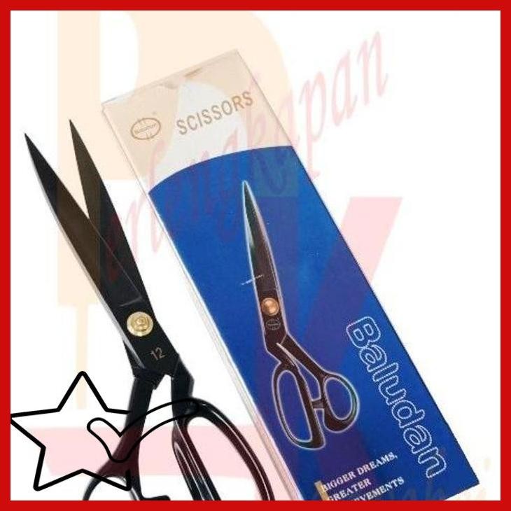 

[PGK] GUNTING KAIN BAHAN TAILOR SCISSOR SHEAR BALUDAN 12