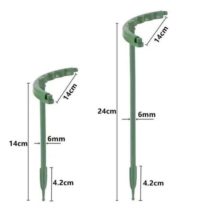 Siap Kirim 12Pcs Tiang Tanaman Kawat Tanaman Peyanggga Tanaman Rambat Tiang Penompak Bunga Rambatan 