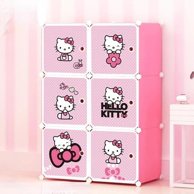 (BISA ) LEMARI PLASTIK 2X3/LEMARI PLASTIK KARAKTER/LEMARI BAJU/LEMARI PAKAIAN/LEMARI SERBAGUNA / LEM