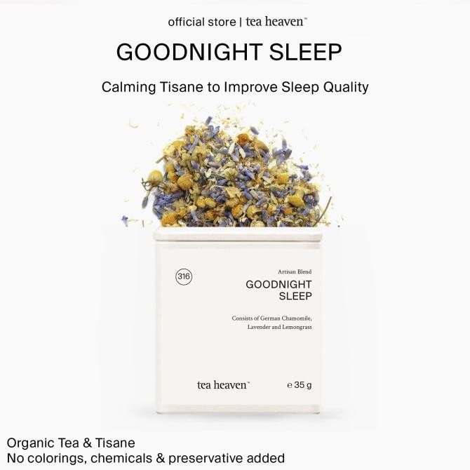 

Siap Kirim Sleep Tea Chamomile Lavender Tisane Teh Bunga Kamomil Lavender Tidur