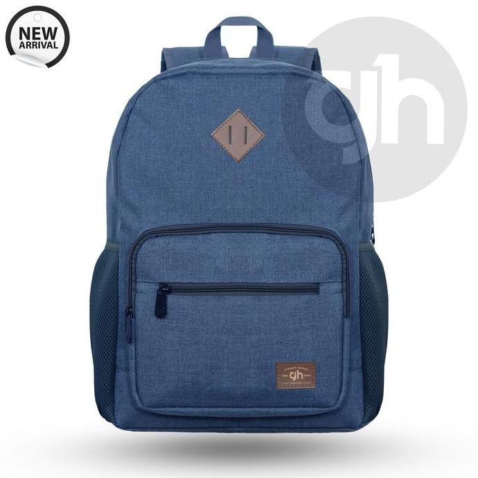 new gh-bag tas ransel sekolah tas laptop aria basic backpack