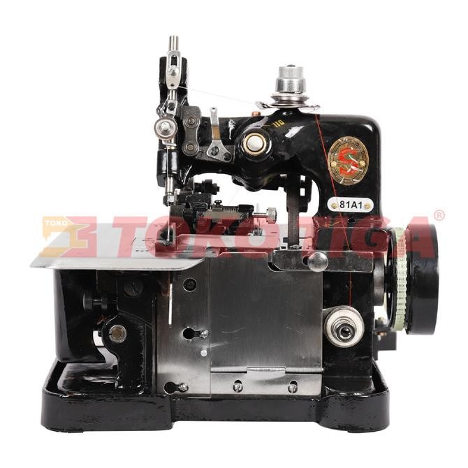 Mesin Jahit Obras 3 Benang SINGER 81A1 ( FULL SET )