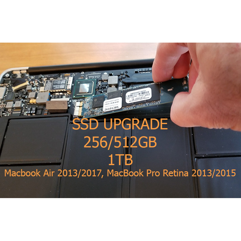 SSD Upgrade Macbook  Pro Macbook Air 256/512GB 1TB