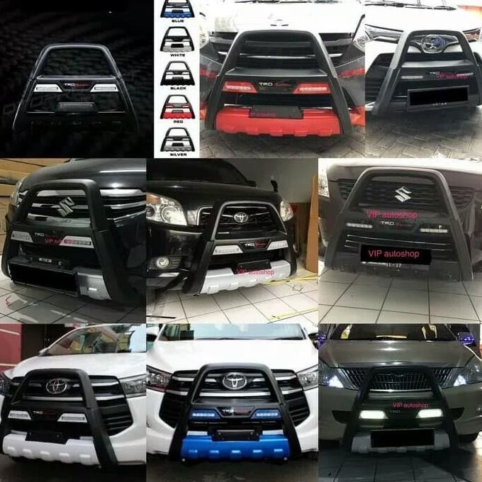 tanduk depan bumper depan with led apv arena Original dan Terpercaya