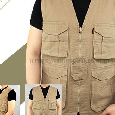 Rompi Pria Afety Caual Bahan Atun Anva Polo Anti Angin Dewaa Ana Jaet Motor Tactical Outdoor Cowo Ve