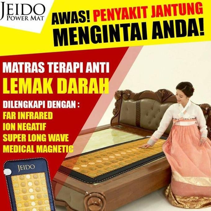 PROMO HEMAT - JEIDO POWER MAT - Matras Terapi Anti Lemak Darah - ASLI SRA