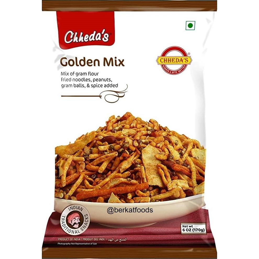 

((((()paling dicari] Golden Mix Chheda's / Cemilan Snack Namkeen Chhedas India Mixture