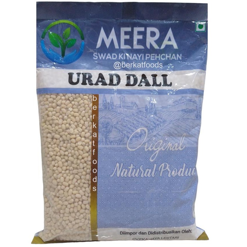 

favorit] Urad Dal Meera / Dhal / Daal / White Whole Lentil / Kacang Putih Utuh