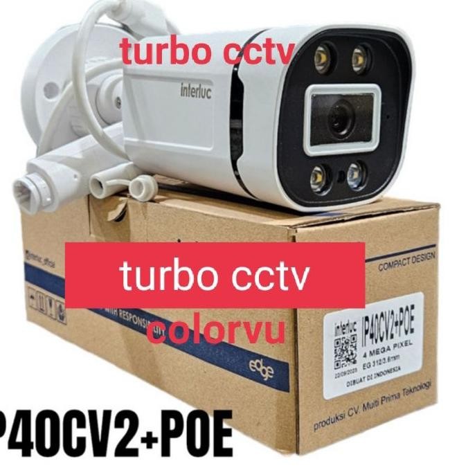 Ip Camera Edge 3Ip40Poe 4Mp Cctv Outdoor