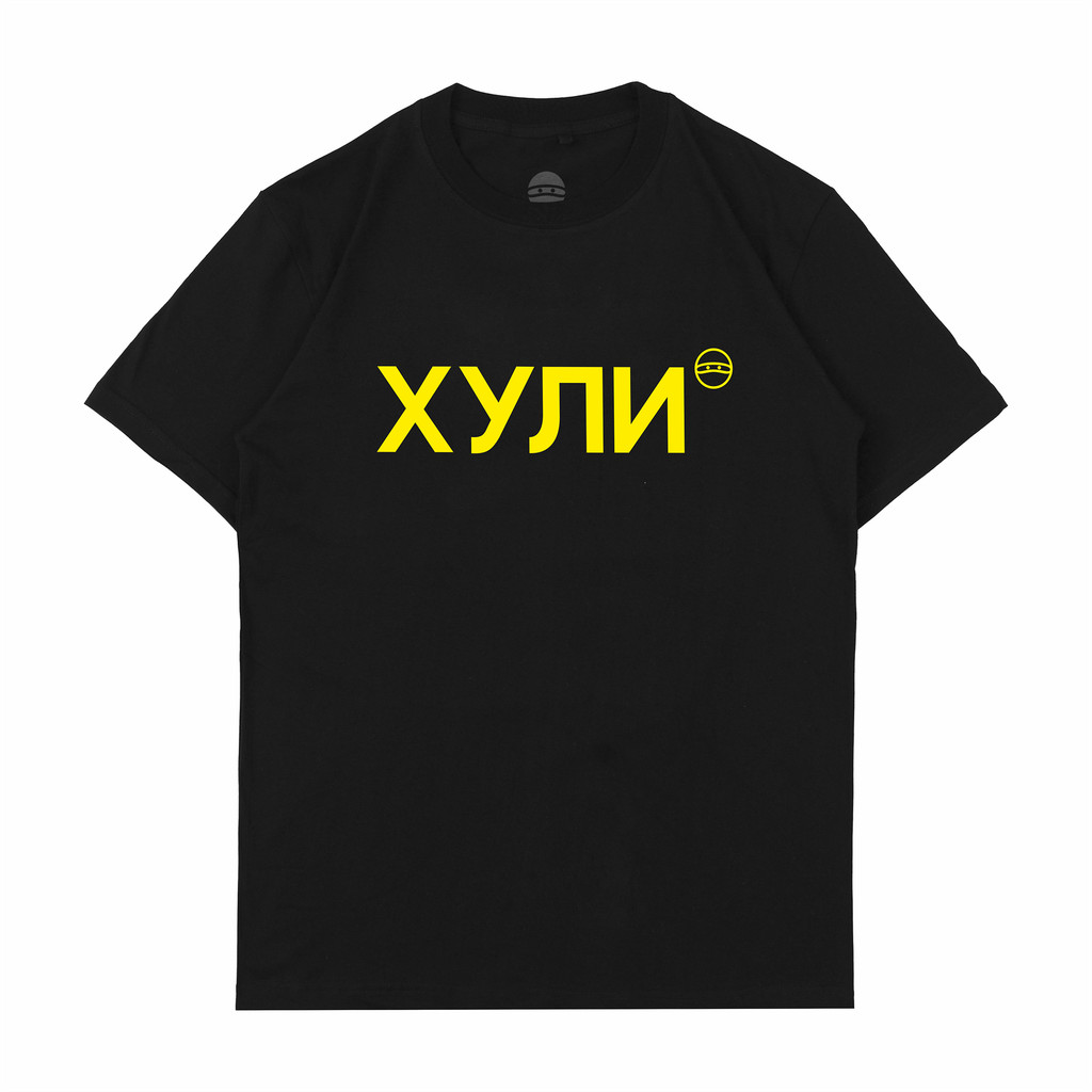 TSHIRT "HOOLS RUSSIAN" CW OSLO // MOSCOW TEES // BAJU KAOS ATASAN HITAM UNISEX | FOOTBALL CASUAL, UL