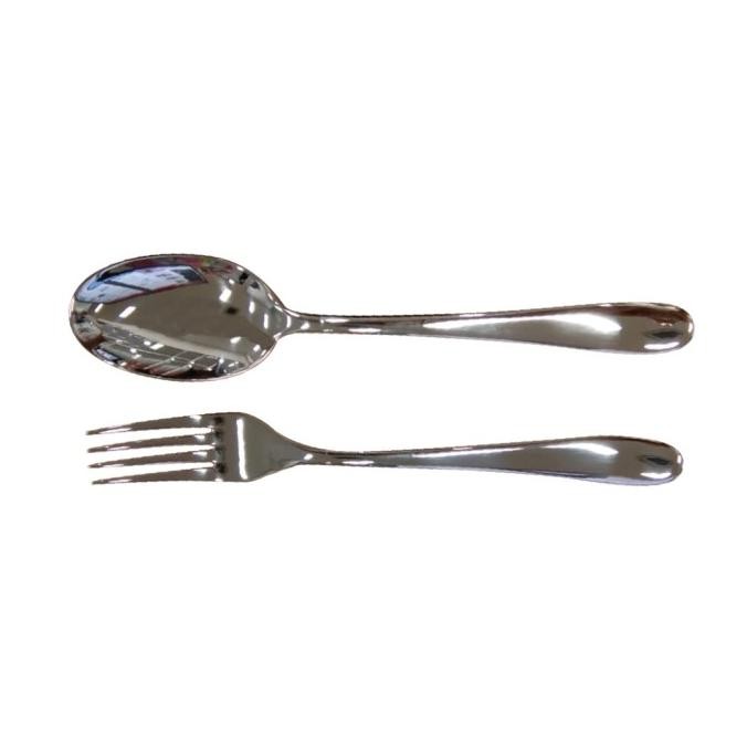 Stainless Steel Dinner Spoon And Fork Set Saint St James Sendok Garpu Original Dan Terpercaya