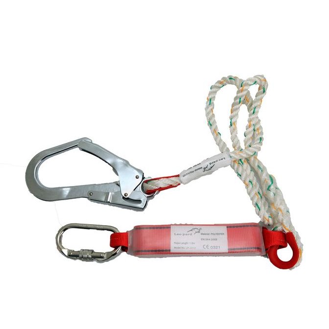

Lanyard Single Big Hook Lanyard + Absorber Lp 0117