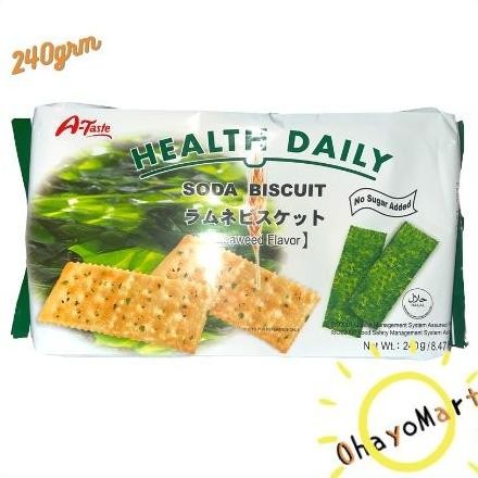 

Atate Health Daily Oda Bicuit Eaweed Biuit Rumput Laut 240Grm