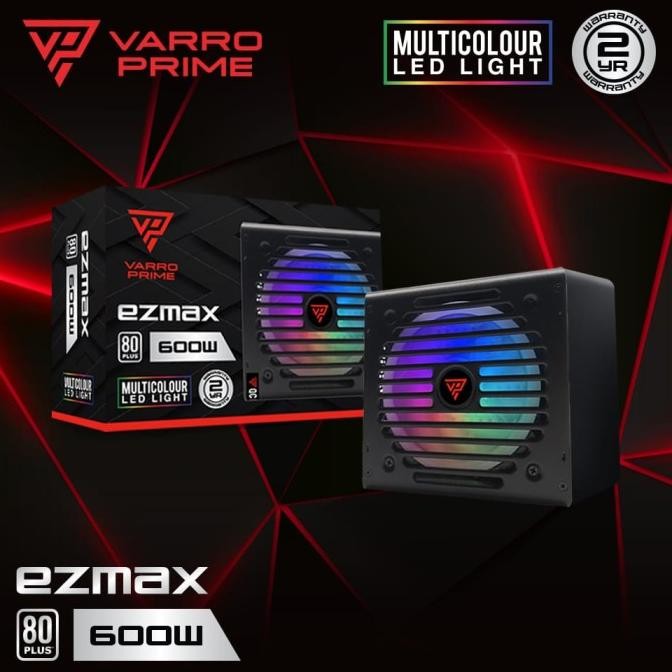 TERBARU - PSU EZMAX 600W RGB 80+