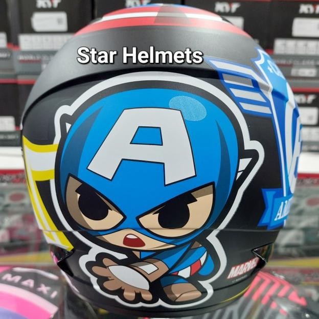 Helm Ana Md R3 Junior Captain America 3 Matt Bla
