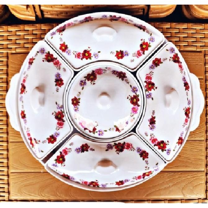 CO Party Set Melamin | Wadah Tempat Saji Prasmanan Melamine Meishing